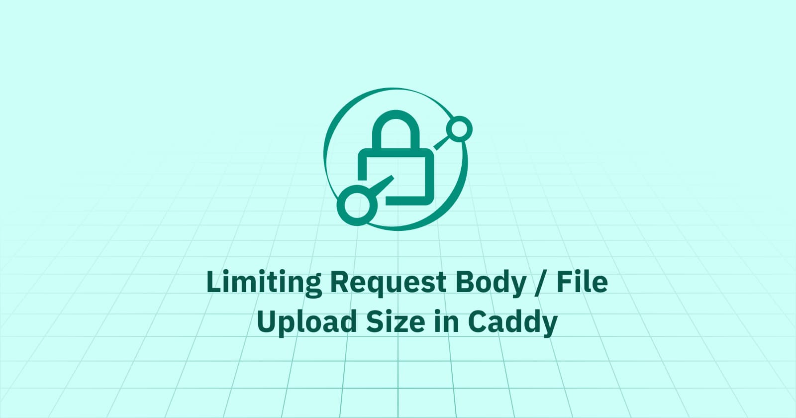 Limiting Request Body / File Upload Size in Caddy